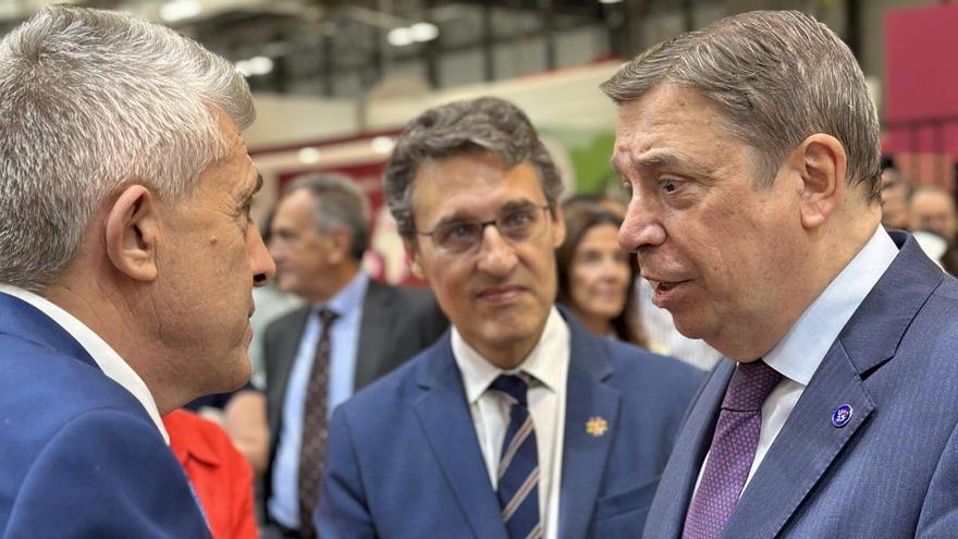 Ángel Samper y Luis Planas, en un encuentro durante Madrid Fusión.