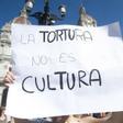 Manifestación antitaurina en A Coruña.