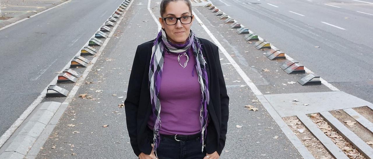 Conchi Abellán, coordinadora de Podem Catalunya