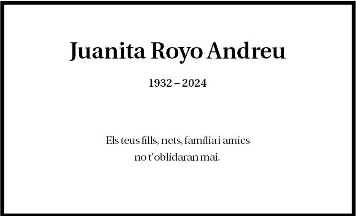 Juanita Royo