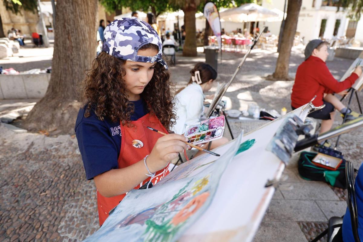 Medio centenar de artistas comparten su proceso creativo en las calles y plazas de la ciudad