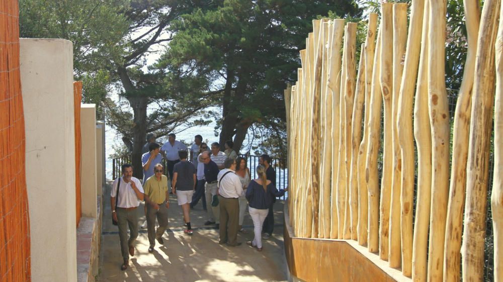 Nou tram de camí de Ronda al costat del Jardí Botànic Marimurtra de Blanes