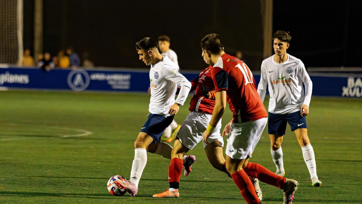 El equipo saguntino en una jornada anterior.