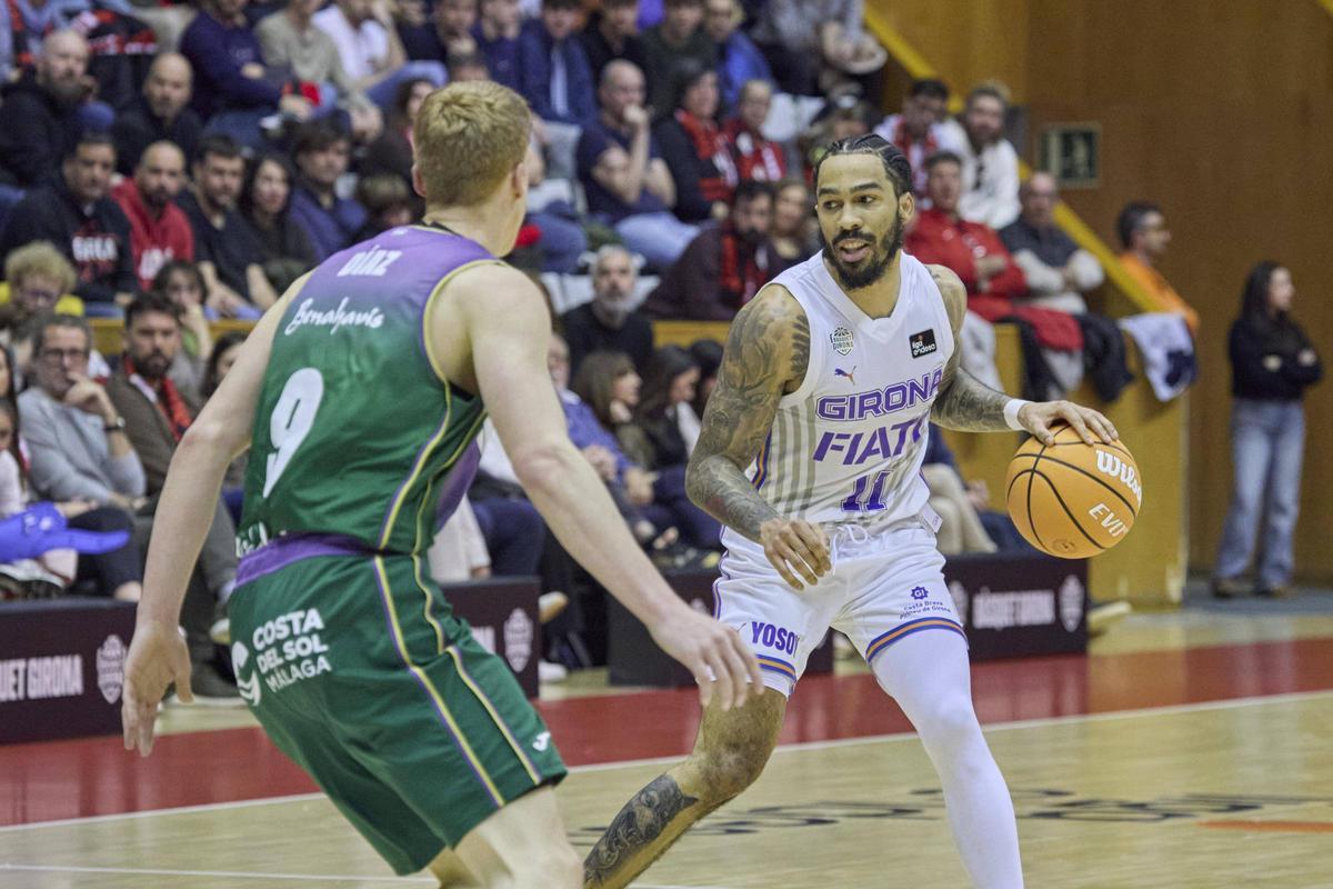 Les imatges del Bàsquet Girona - Unicaja