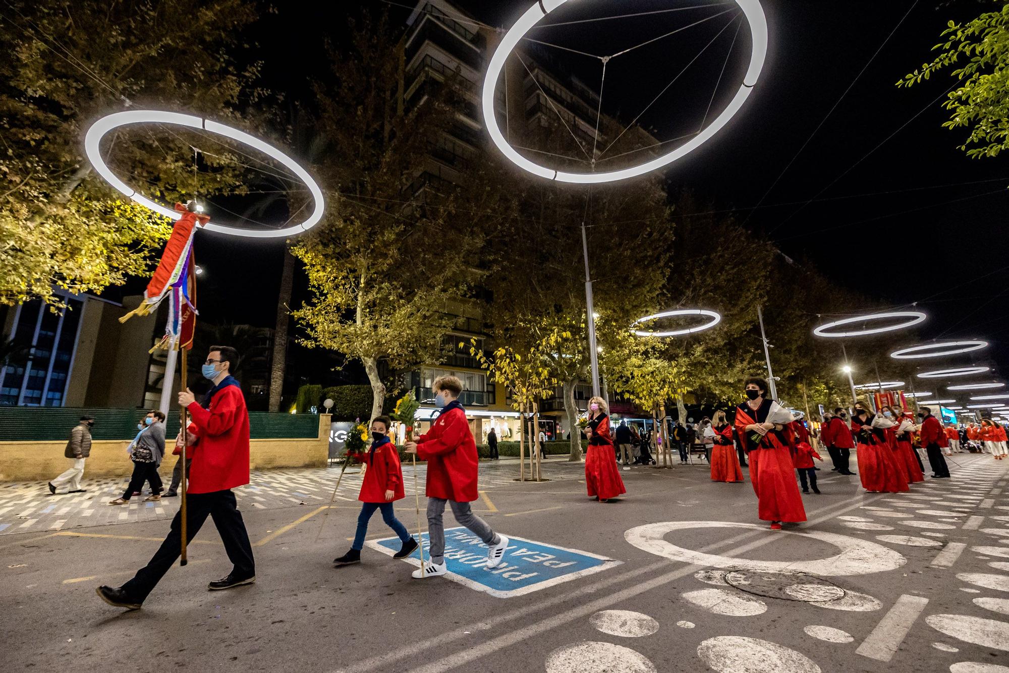 Fiestas de Benidorm: Flores para honrar a la patrona