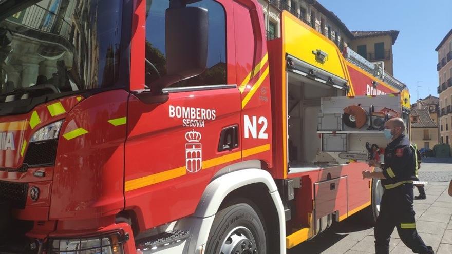 Dotacion bomberos de Segovia