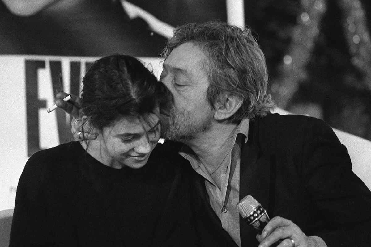Serge Gainsbourg besaba a su hija solo cuando había cámaras.