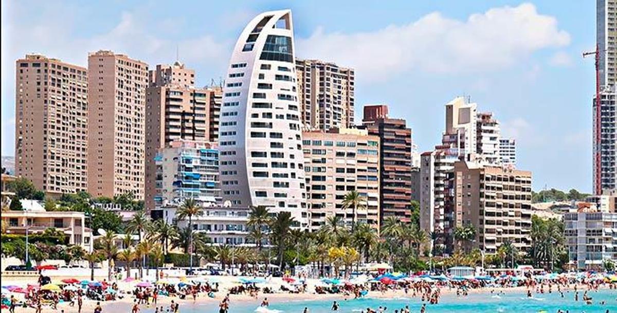 Delfín tower Benidorm. Viviendas de lujo en primera línea de playa
