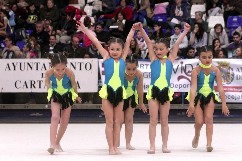 Campeonato de gimnasia rítmica en Cartagena