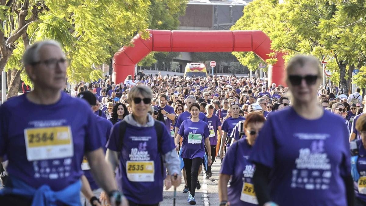 Alicante celebra la 10ª edición de la Carrera contra el Cáncer de Páncreas