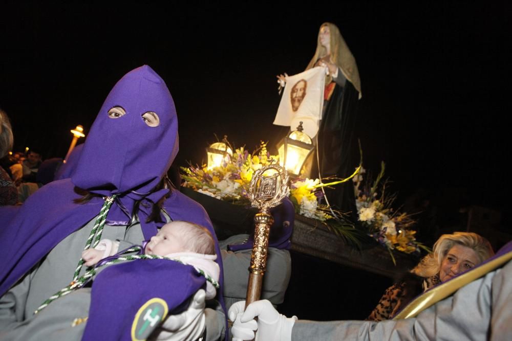 Procesión del Miércoles Santo en Gijón