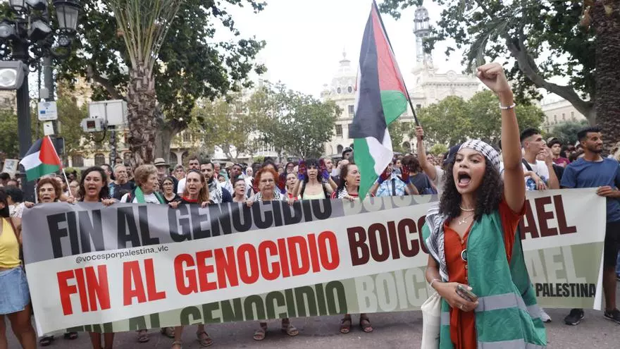 València clama contra el genocidio en Gaza