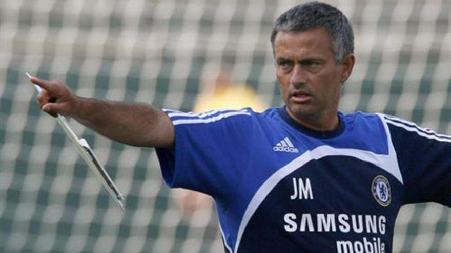 José Mourinho, al frente del Chelsea.