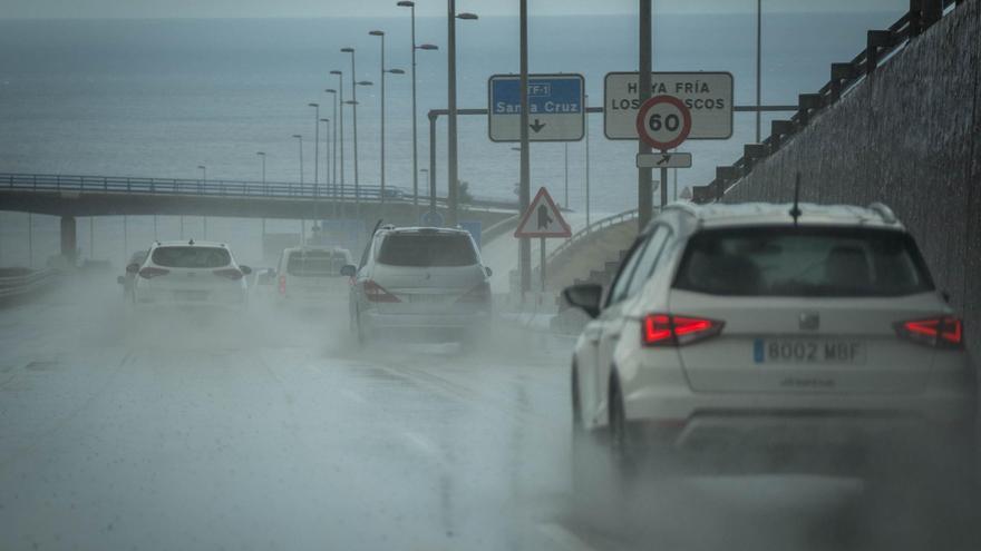 Borrasca Claudia en Canarias: los expertos en seguridad vial alertan sobre las ráfagas de viento