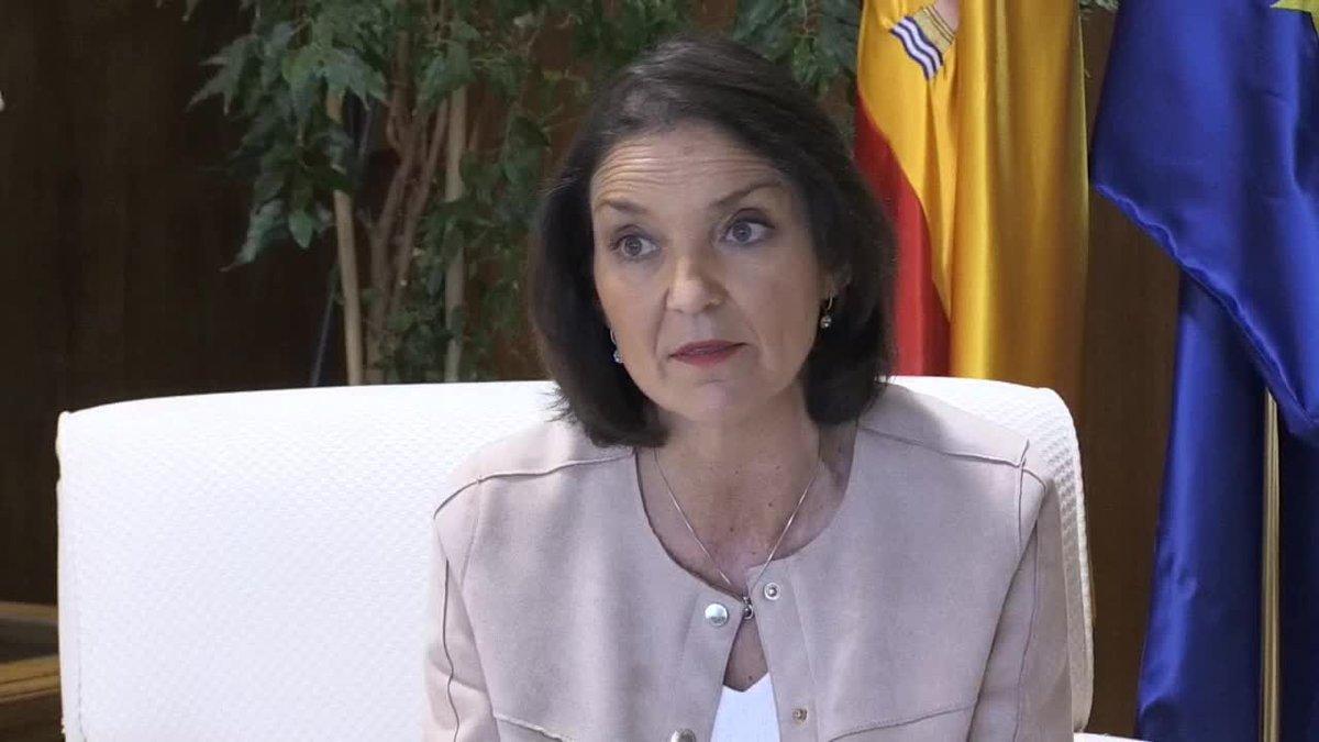 La ministra de Industria, Reyes Maroto.