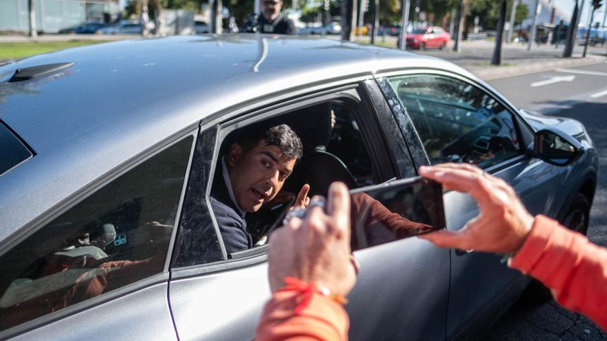 Rayco García, al salir del Juzgado: &quot;He ganado&quot;