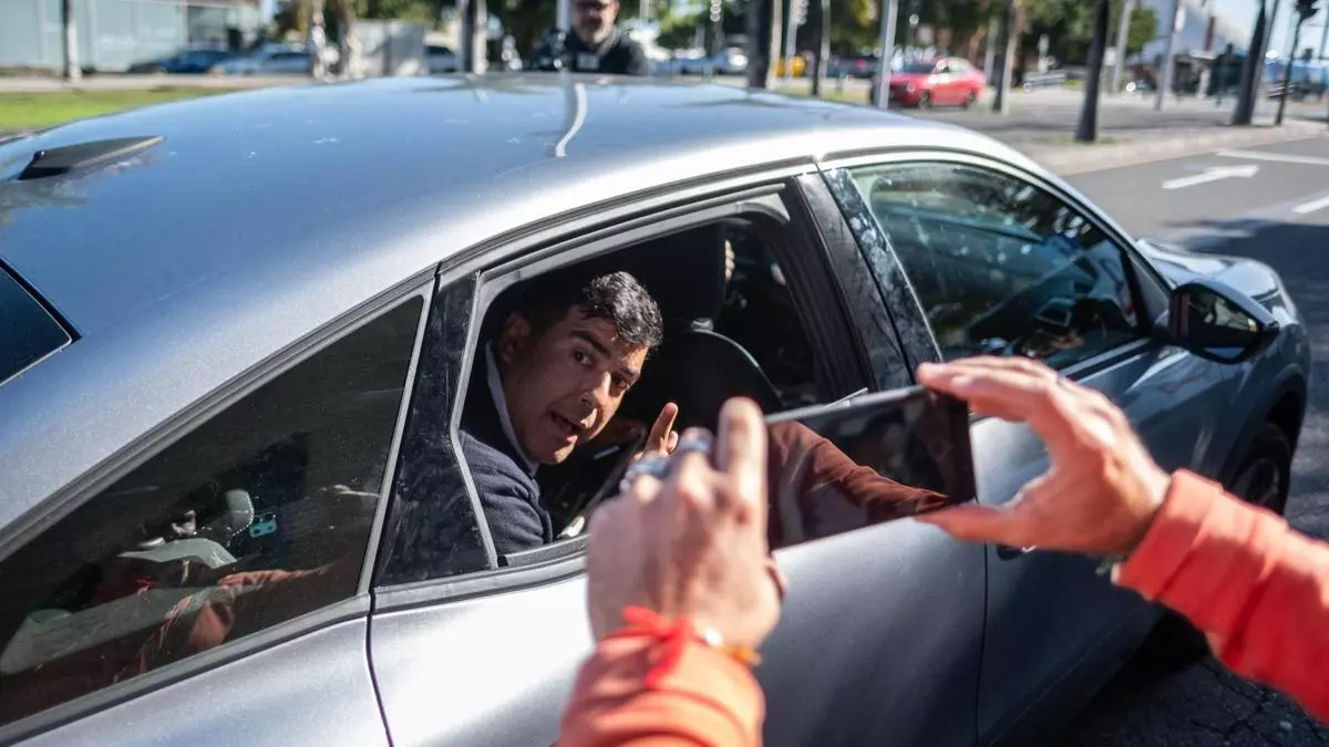Rayco García, al salir del Juzgado: "He ganado"