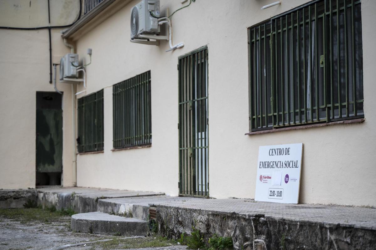 Edificio de Las Trinitarias, donde se ha trasladado el albergue.