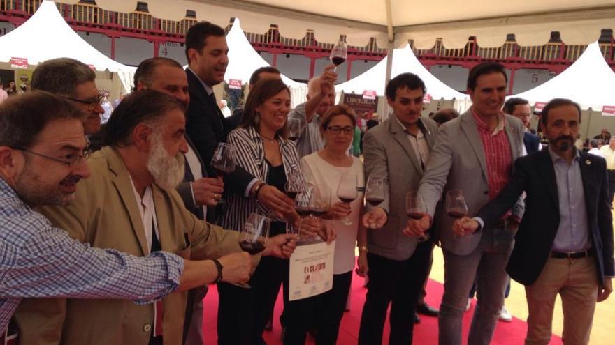 Acto de inauguración de la Feria del Vino en Toro