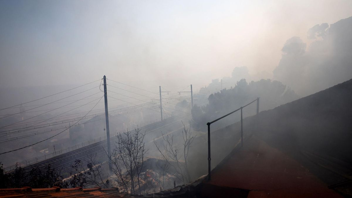 Marsella, la segunda ciudad de Francia, asediada por un violento incendio forestal