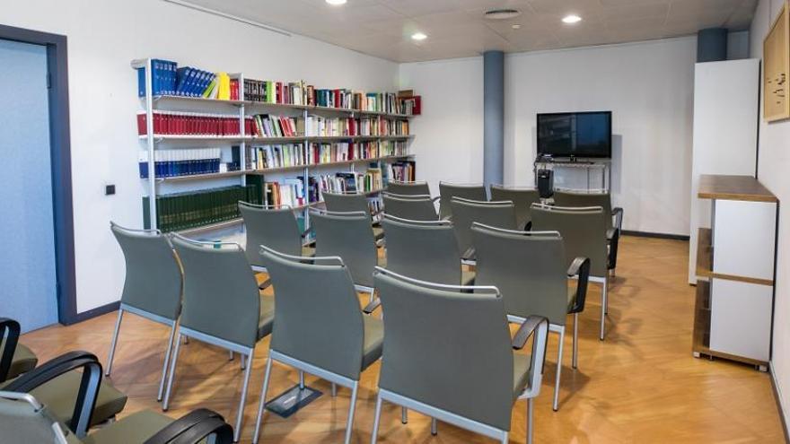 La sala de formación de Diario de Ibiza cuenta con medios técnicos.