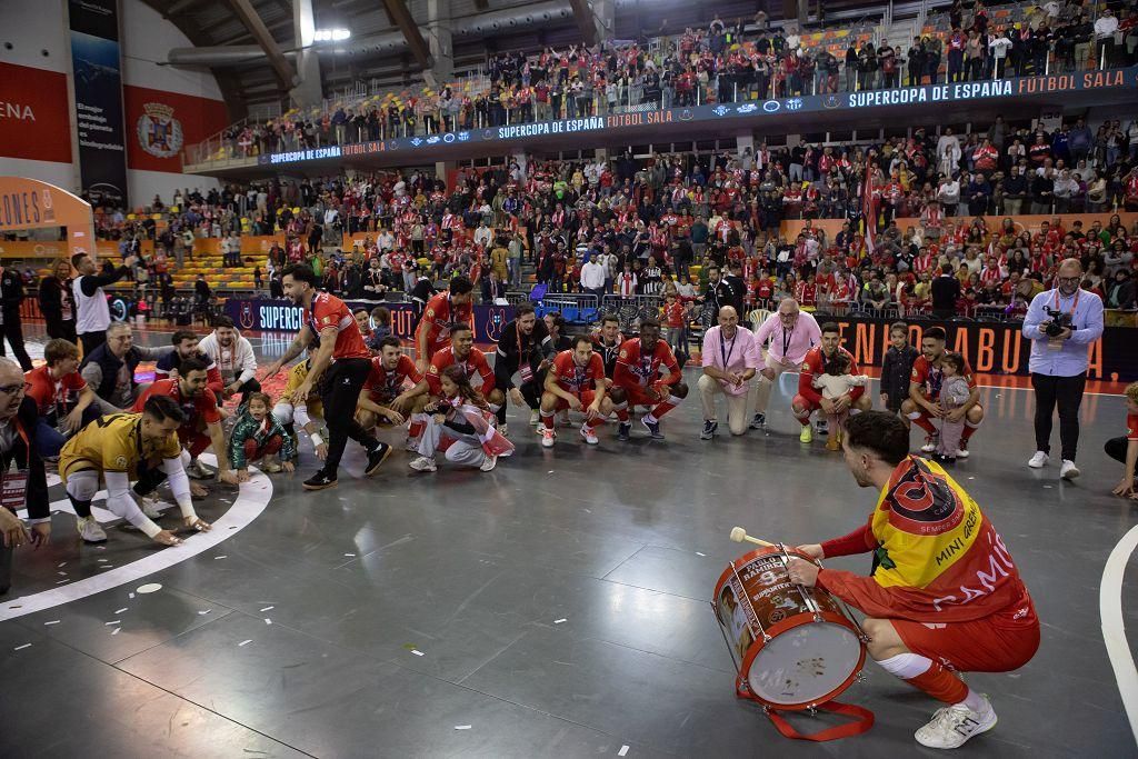 Las mejores imágenes de la victoría del Jimbee Cartagena en la Supercopa de España