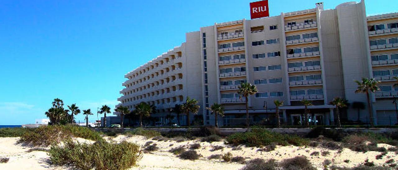 Imagen del hotel Oliva Beach, en Corralejo.
