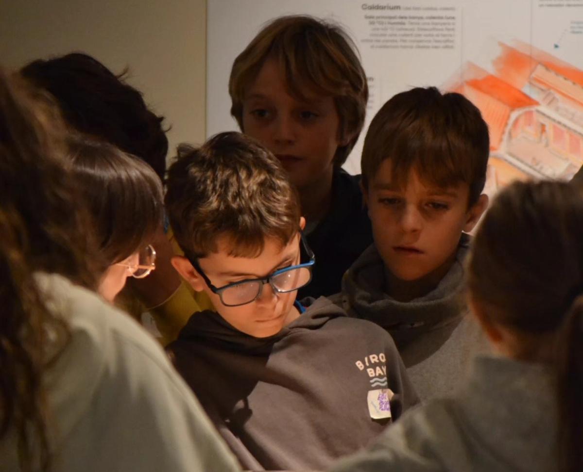 Alumnes al Museu de Solsona