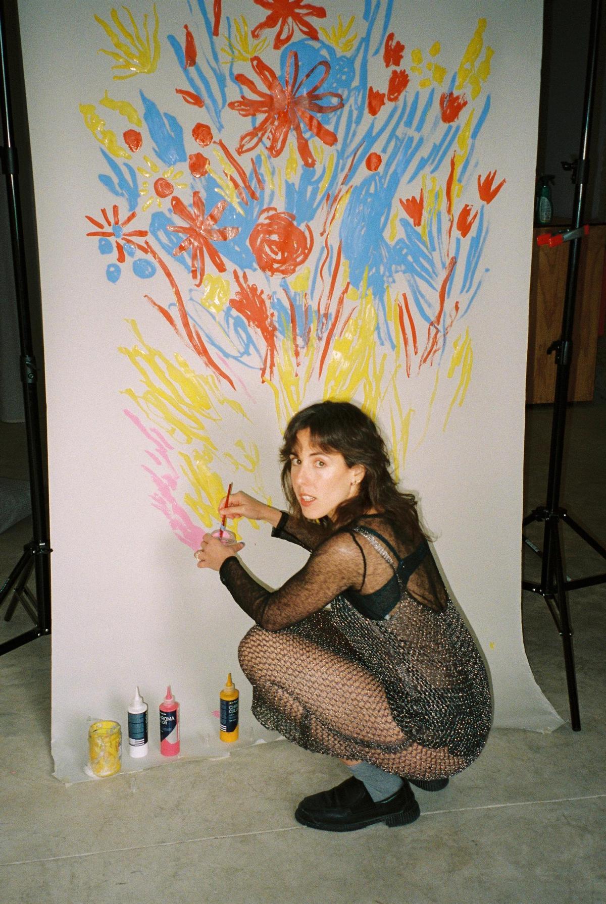 L'artista África Pitarch.