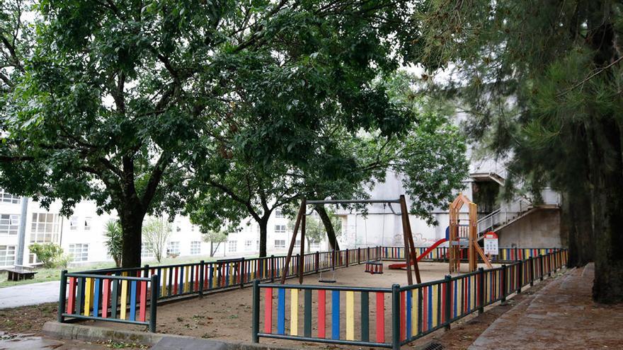 Parque infantil de Rivera Atienza en el que ocurrieron los hechos // Alba Villar