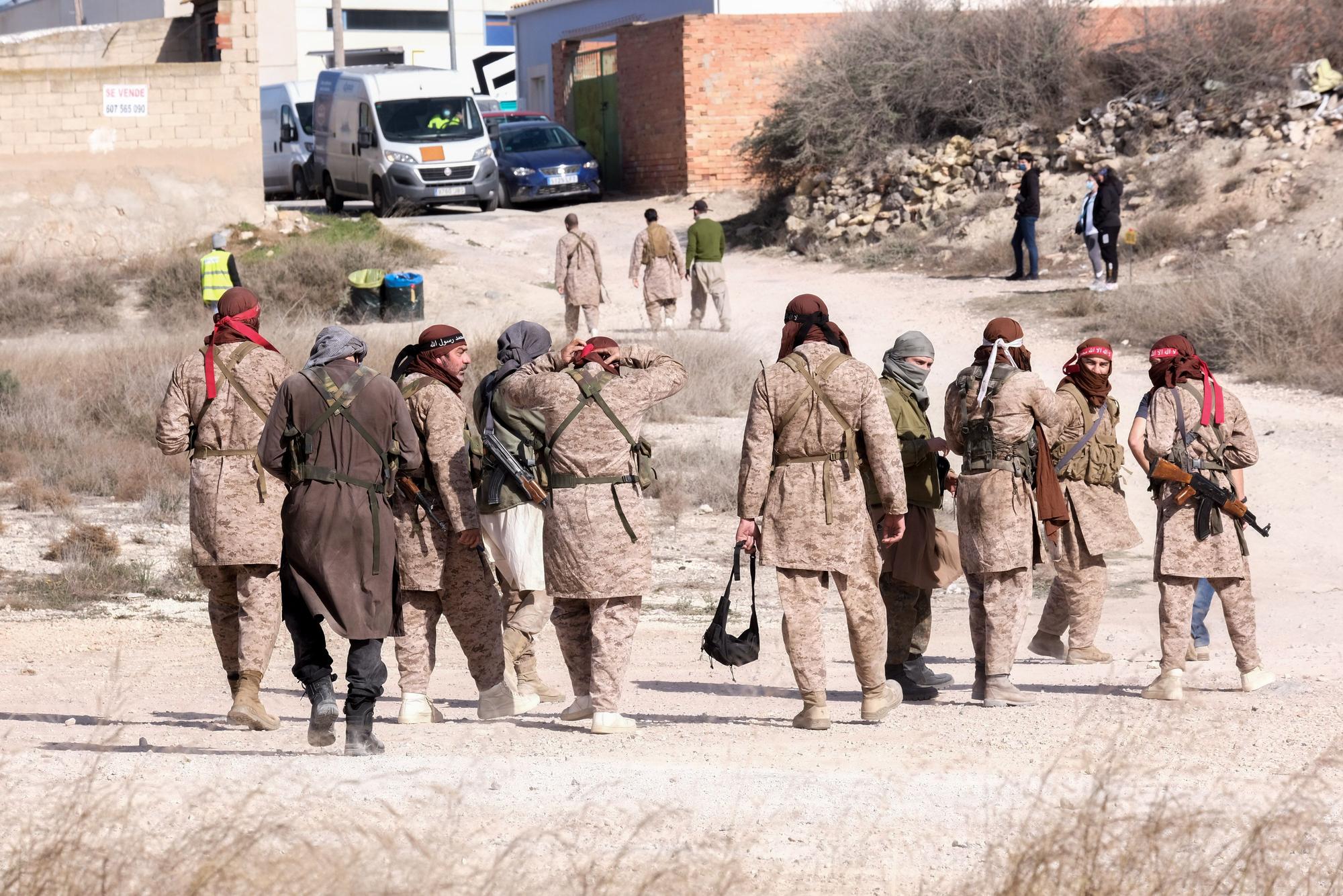 Sax se convierte en Afganistán en una película de Hollywood