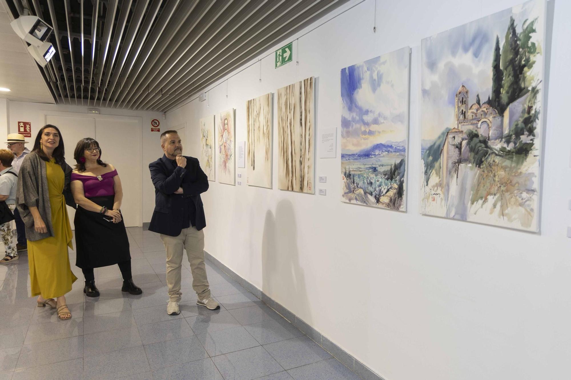 “Equinoccios”: tres artistas trazan un relato visual a través de la acuarela