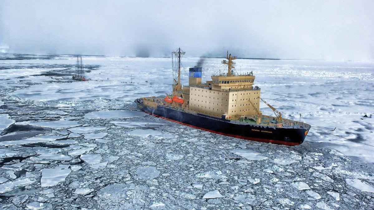 El deshielo en el Ártico amenaza la capa de permafrost.