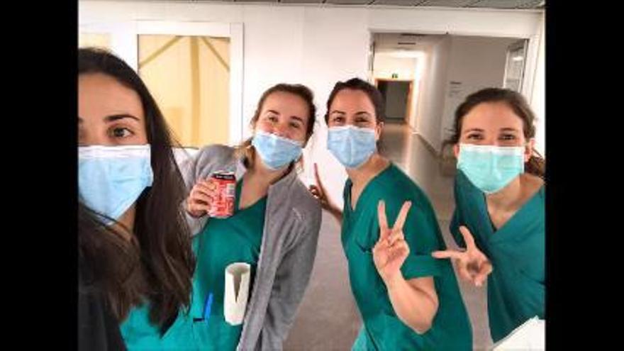 "Resistiré" toma el Hospital General de Elche