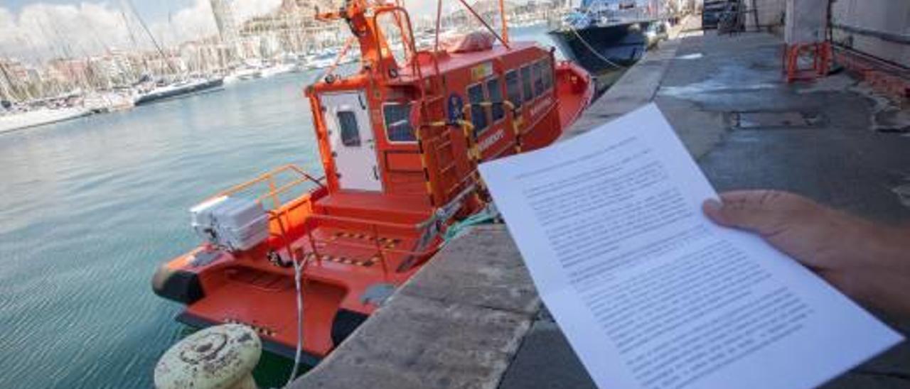 Fomento discrimina a la costa de Alicante en la dotación de medios para salvamento marítimo