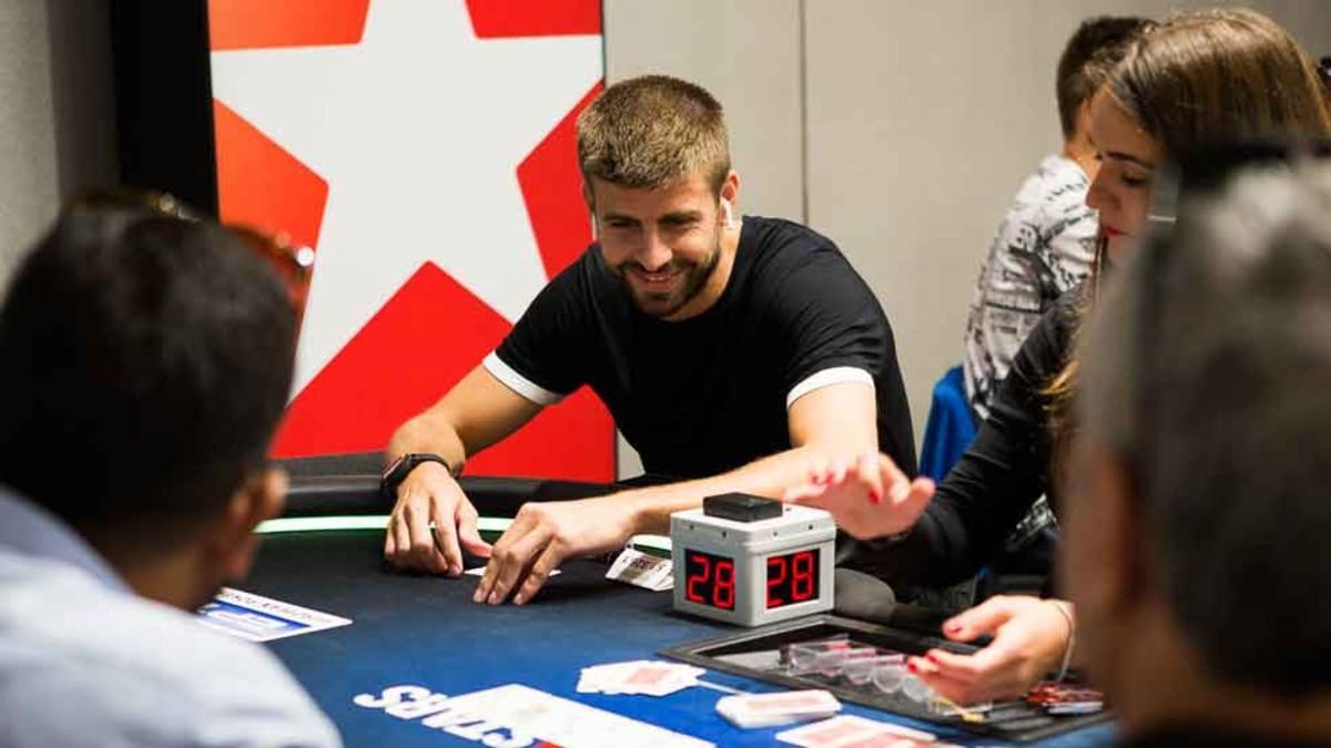 Piqué, en una de las mesas este miércoles en el Casino de Barcelona