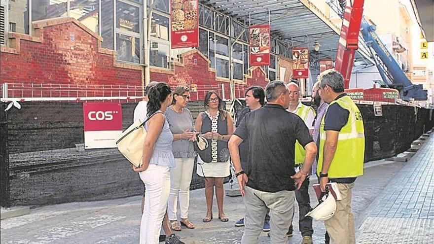 El mercado estrenará cubierta a finales de mes