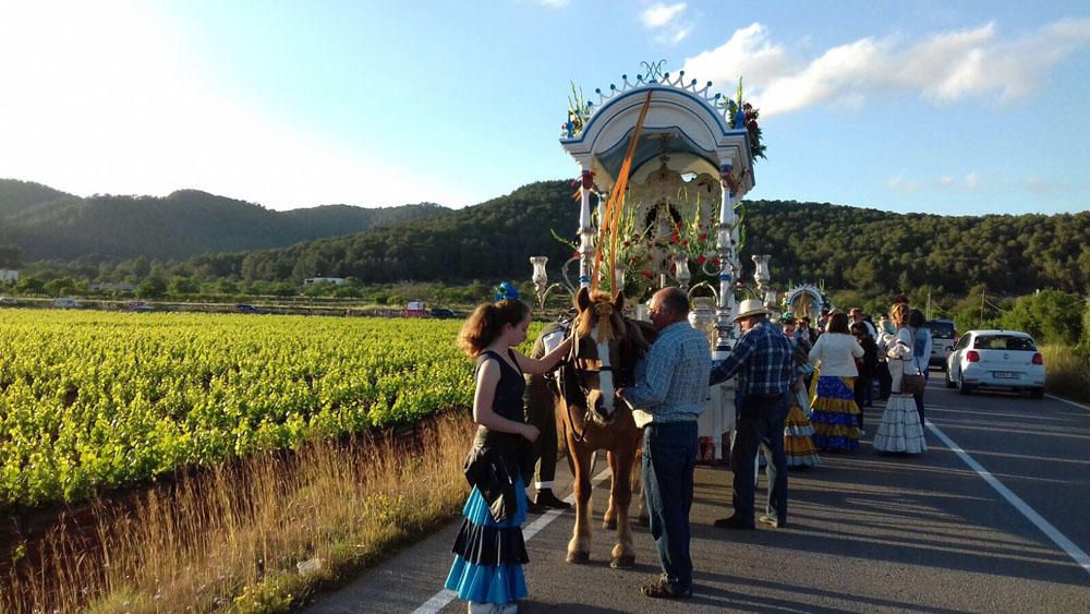 Romería de El Rocío en Sant Antoni