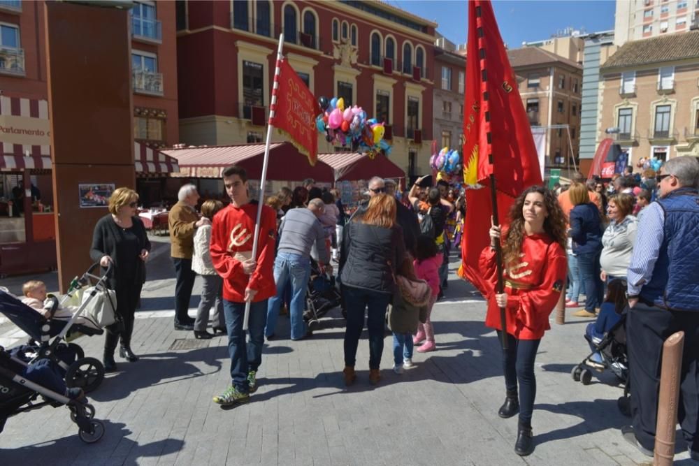 Pasacalles sardinero en la mañana del sábado