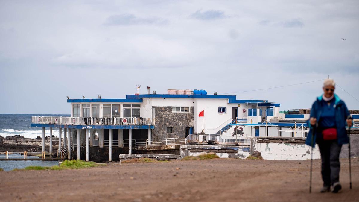 El club Charco de la Arena, en la Punta del Hidalgo.
