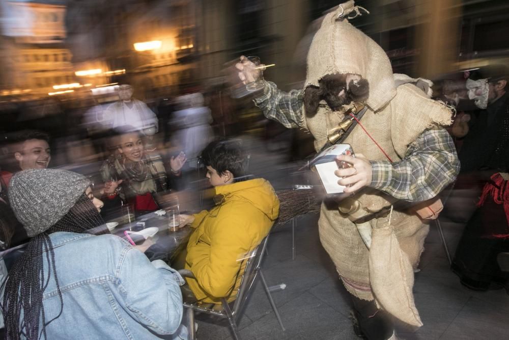 Carnaval 2018 por las calles del Oviedo antiguo