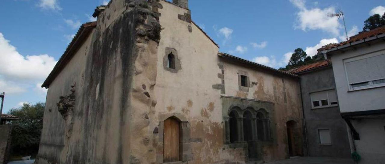 Fachada trasera del monasterio de la Merced.