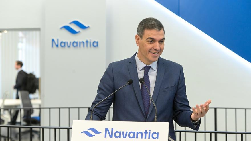La Junta Electoral abre expediente a Sánchez por su visita a Navantia en la precampaña de las gallegas