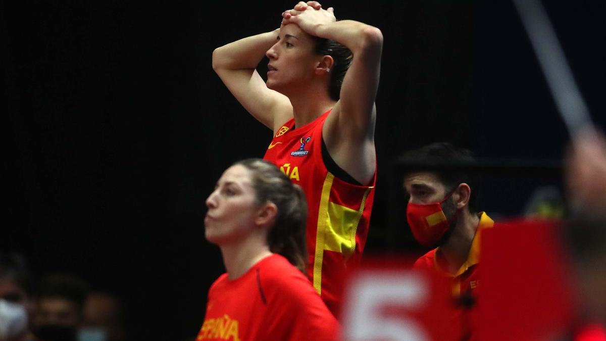 Las imágenes del Serbia - España del Eurobasket