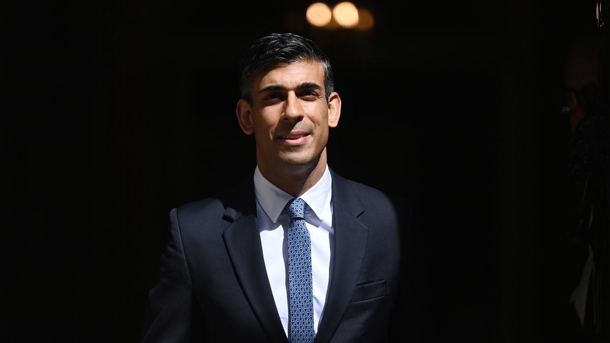 El primer ministro británico, Rishi Sunak.