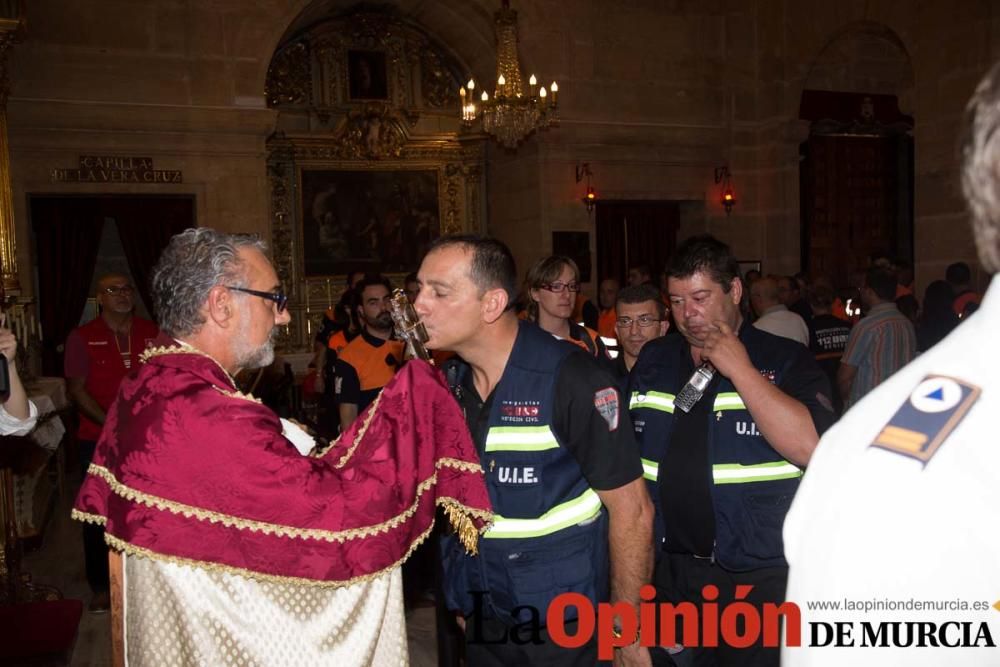 Peregrinación de Protección Civil a Caravaca