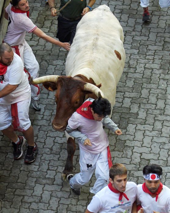 Primer 'encierro' de Sant Fermí