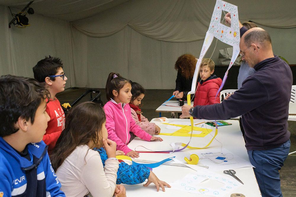 Taller de cometas en Sant Antoni