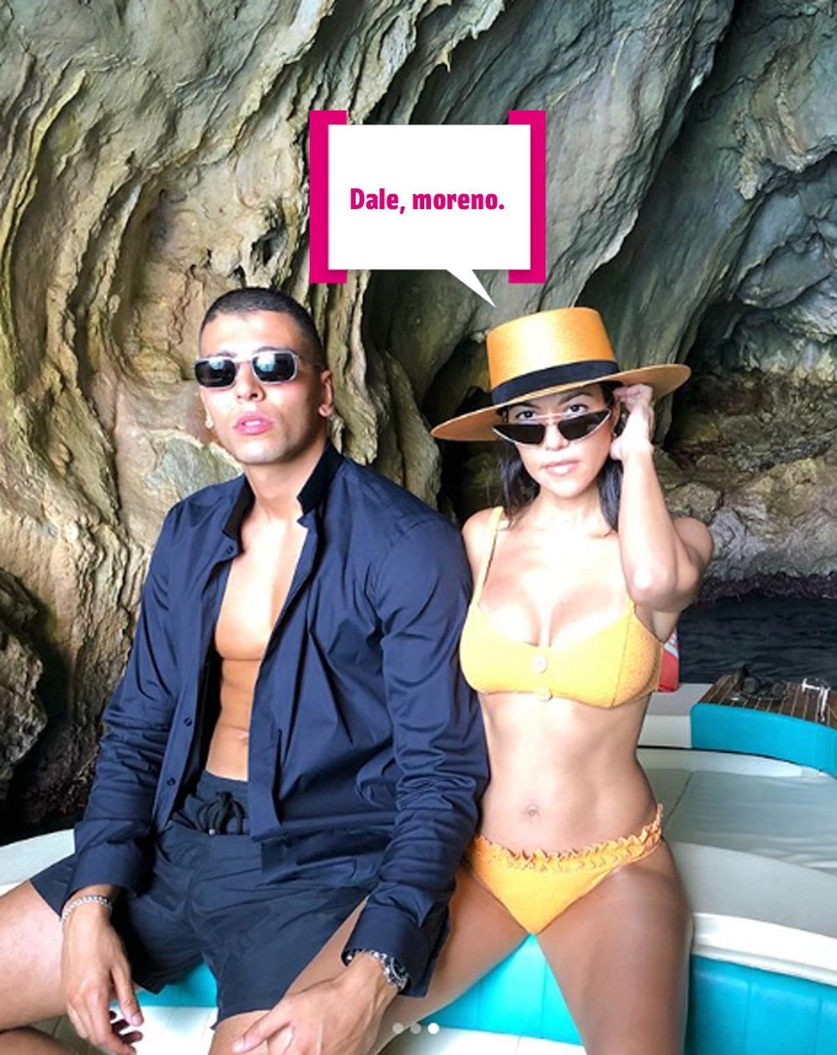 Kourtney Kardashian y su novio