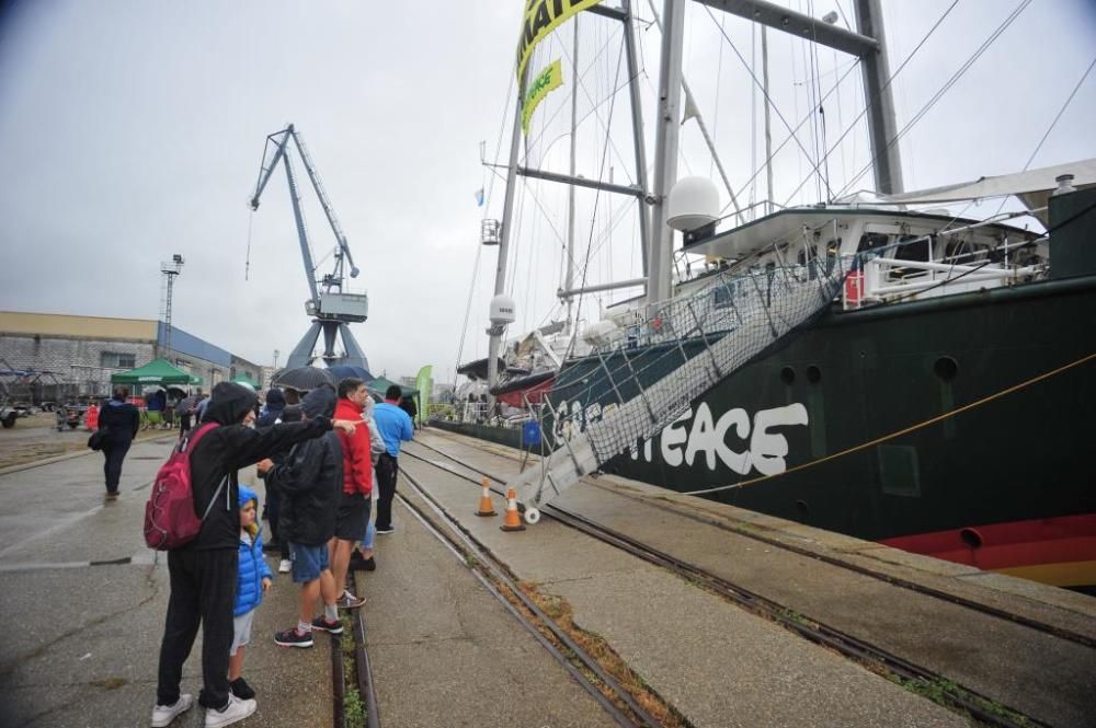 Así es el Rainbow Warrior de Greenpeace